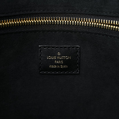 Louis Vuitton Empreinte Monogram Giant Broderies Neverfull MM Black 7 of 9