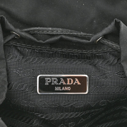 Prada Nylon Vela Mini Crossbody Backpack Black 6 of 10