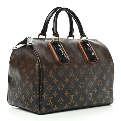 Louis Vuitton Monogram Mirage Speedy 30 Black 3 of 9