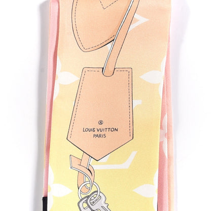 Louis Vuitton Silk Monogram Gradient By The Pool Bandeau Pink 3 of 4