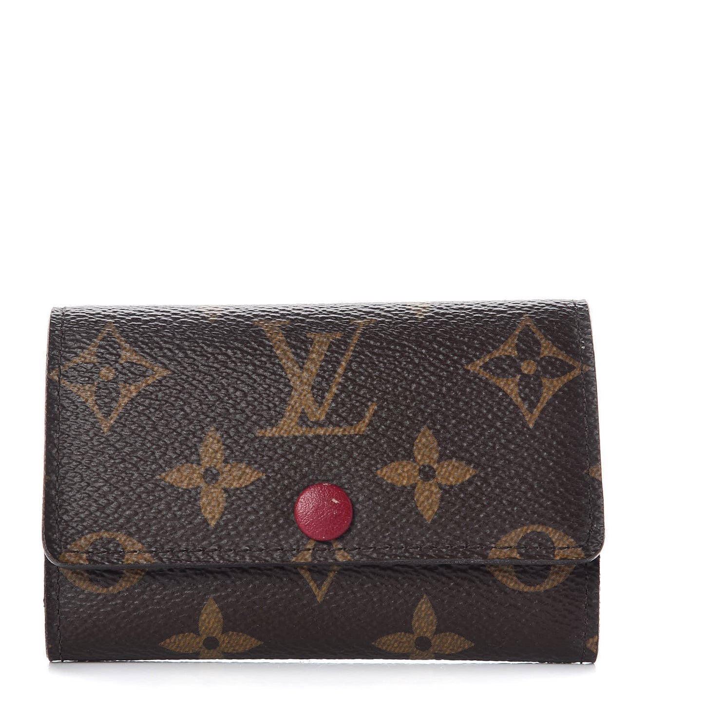 Monogram 6 Key Multicles Holder Fuchsia
