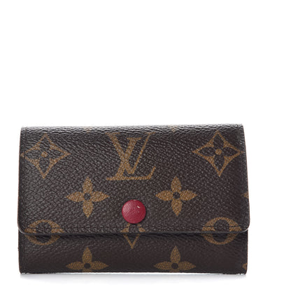 Louis Vuitton Monogram 6 Key Multicles Holder Fuchsia 1 of 10