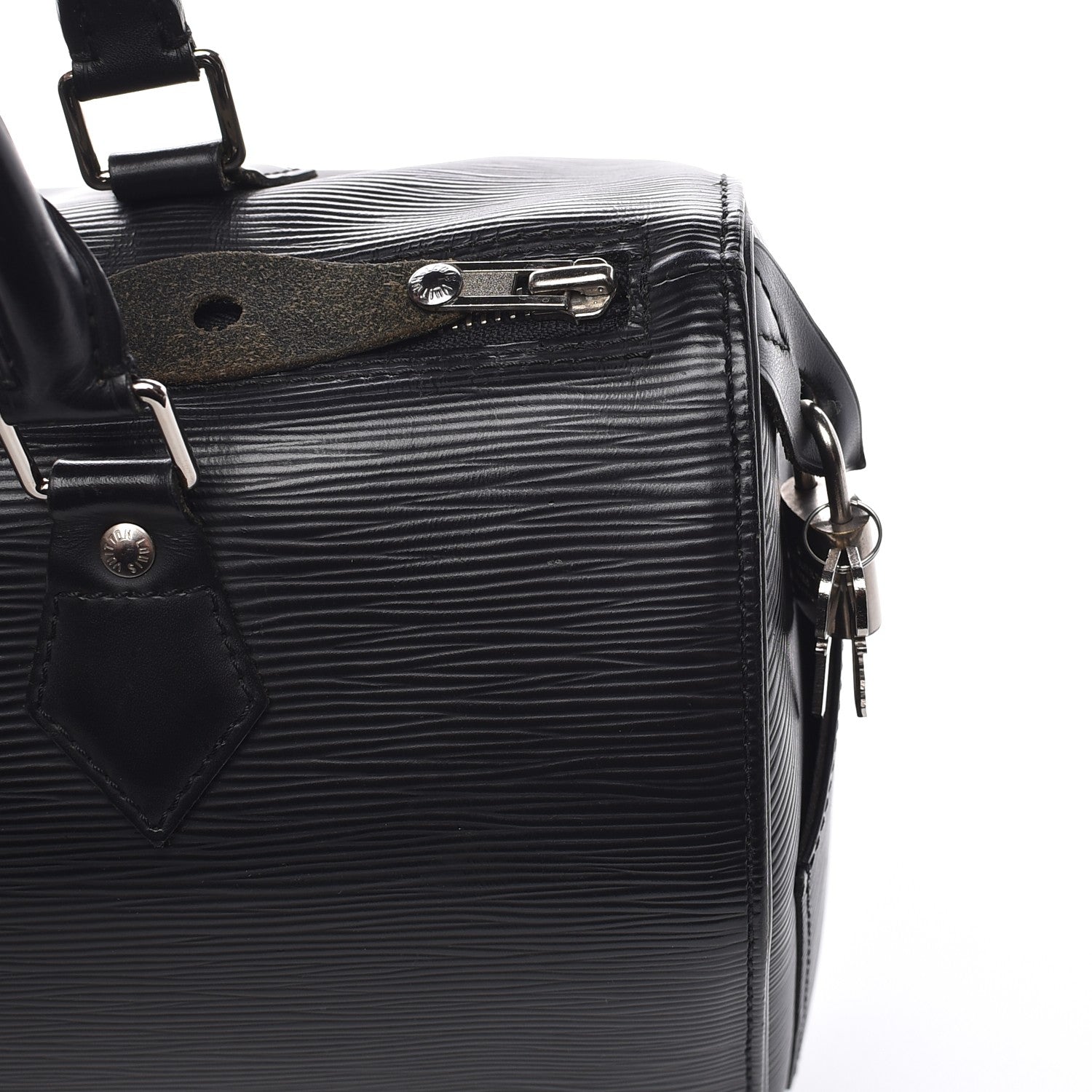 Louis Vuitton Epi Speedy 25 Black 9 of 9
