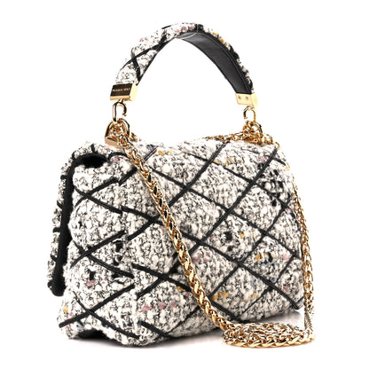 Louis Vuitton Tweed Malletage GO-14 MM Heathered Grey 5 of 12