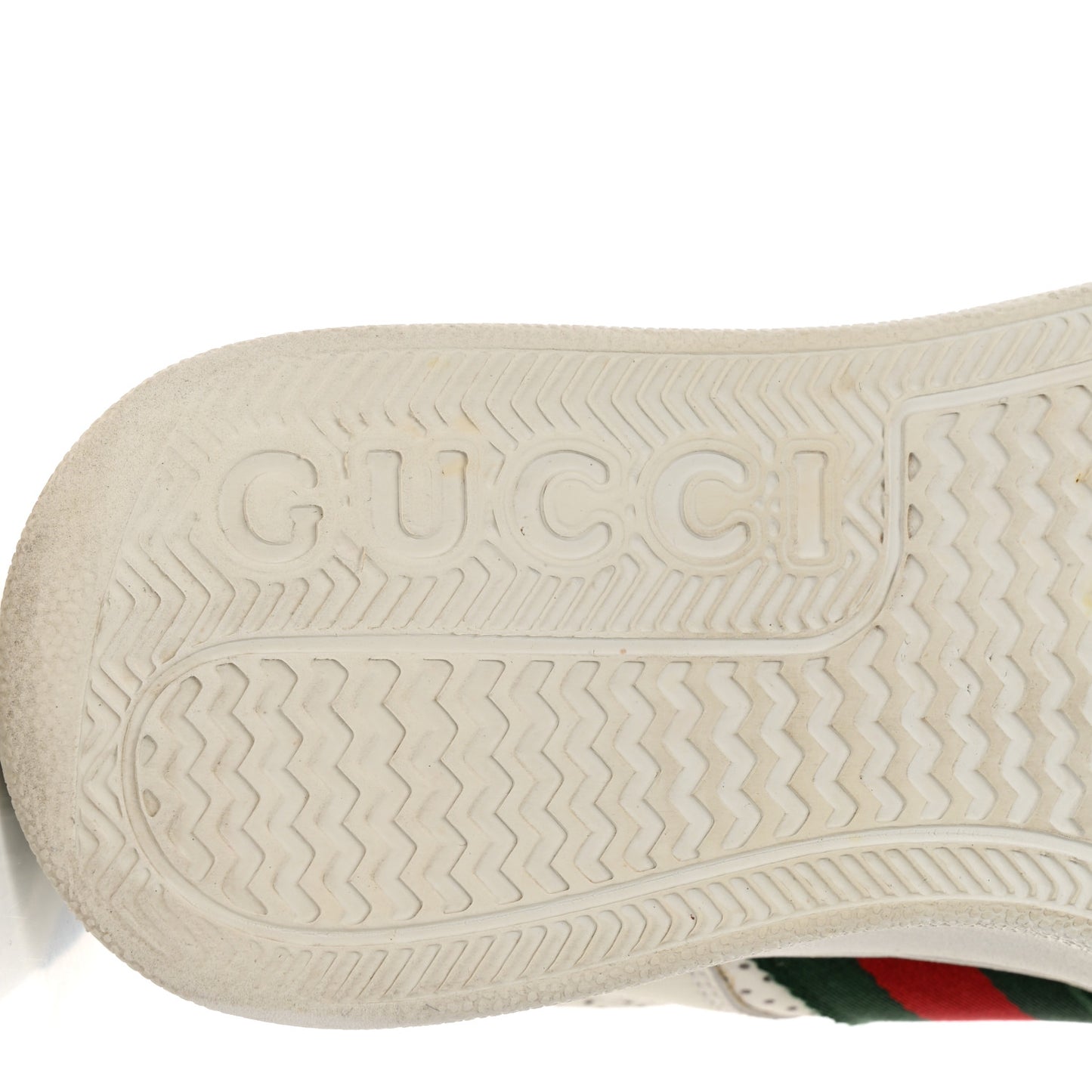 Calfskin Web Perforated Womens Platform 55mm Sneakers 37 White Bright Splash