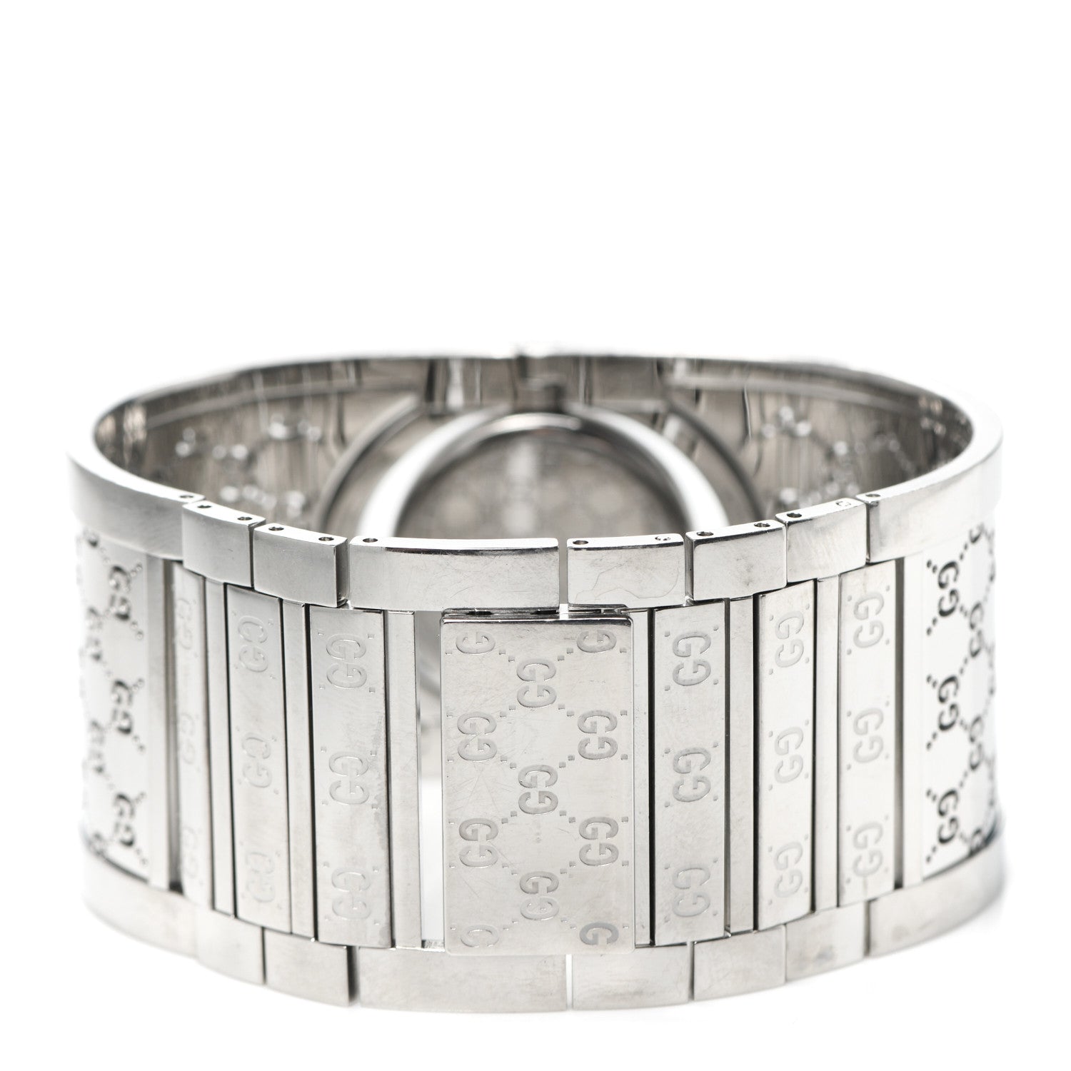 Gucci Stainless Steel Mother of Pearl 33mm Twirl Quartz Watch 3 of 4