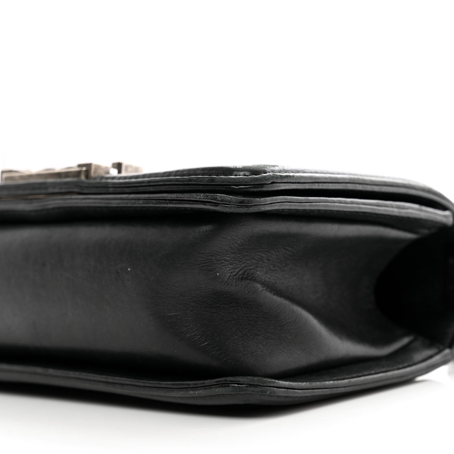 Chanel Calfskin Double Stitch Small Boy Flap Black 10 of 13