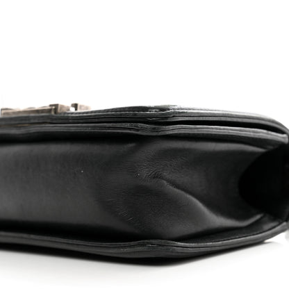 Chanel Calfskin Double Stitch Small Boy Flap Black 10 of 13