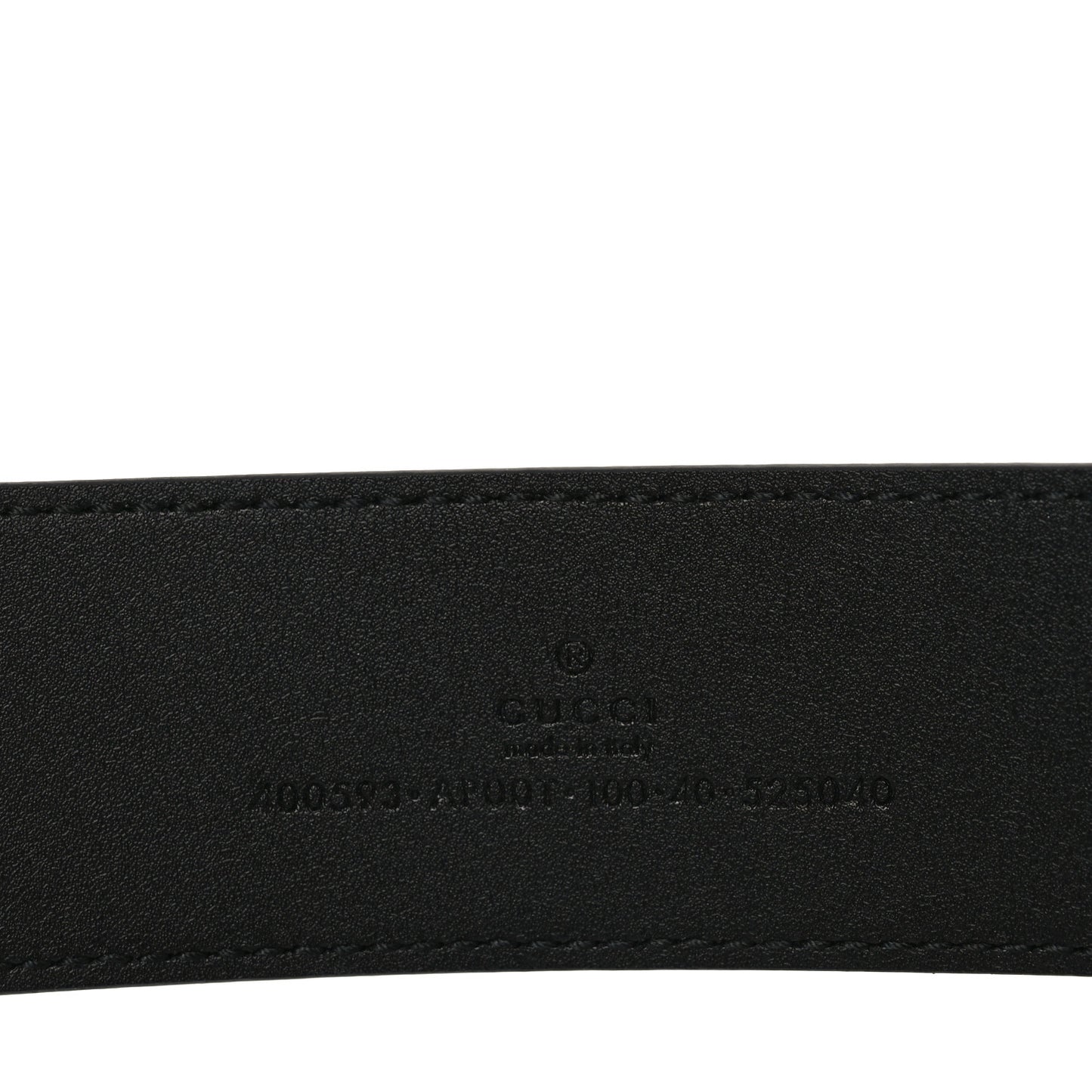 Calfskin Double G 40mm Belt 100 40 Black
