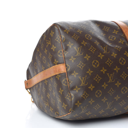 Louis Vuitton Monogram Keepall Bandouliere 55 10 of 28
