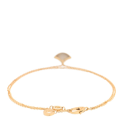 Bulgari 18K Rose Gold Mother of Pearl Divas' Dream Bracelet ML 2 of 5