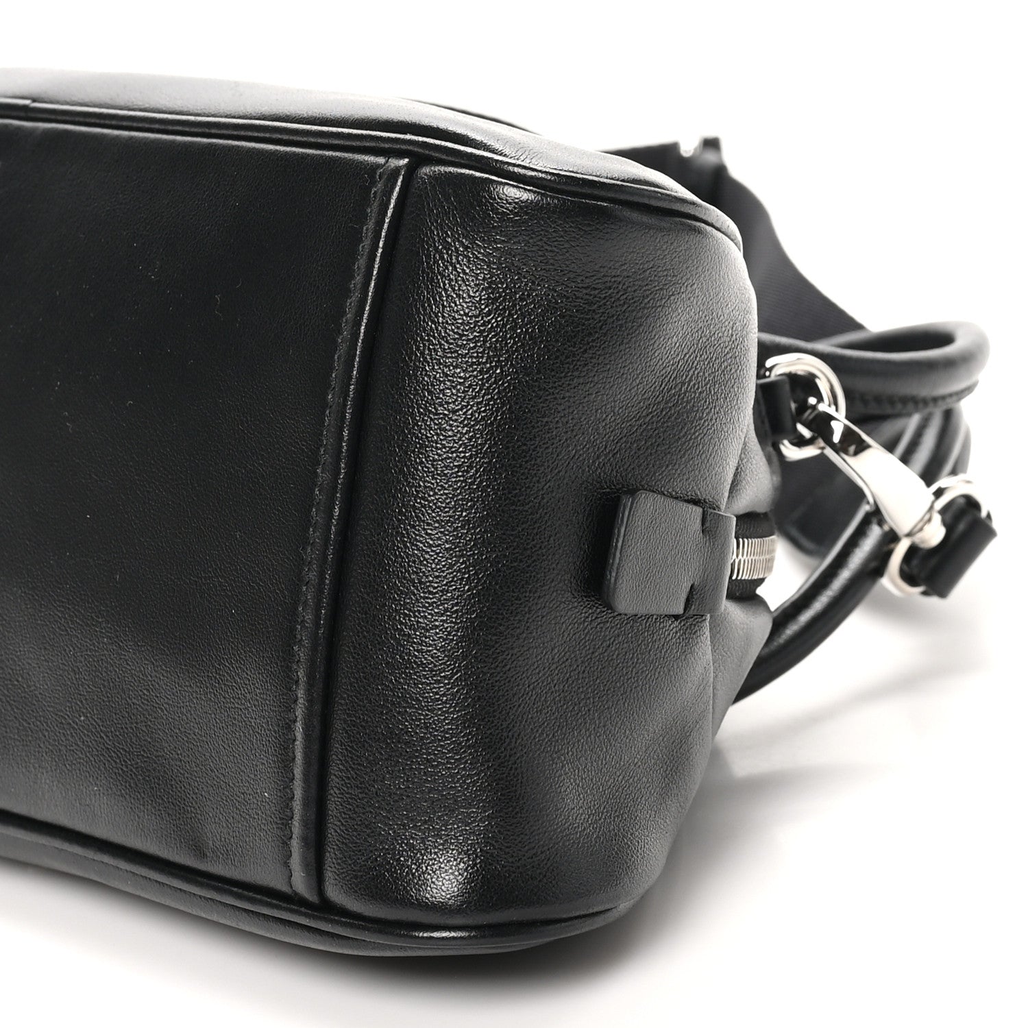 Prada Grace Lux Triangle Top Handle Shoulder Bag Black 1768497