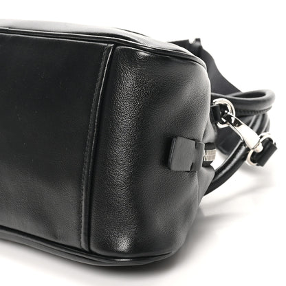 Prada Grace Lux Triangle Top Handle Shoulder Bag Black 9 of 9