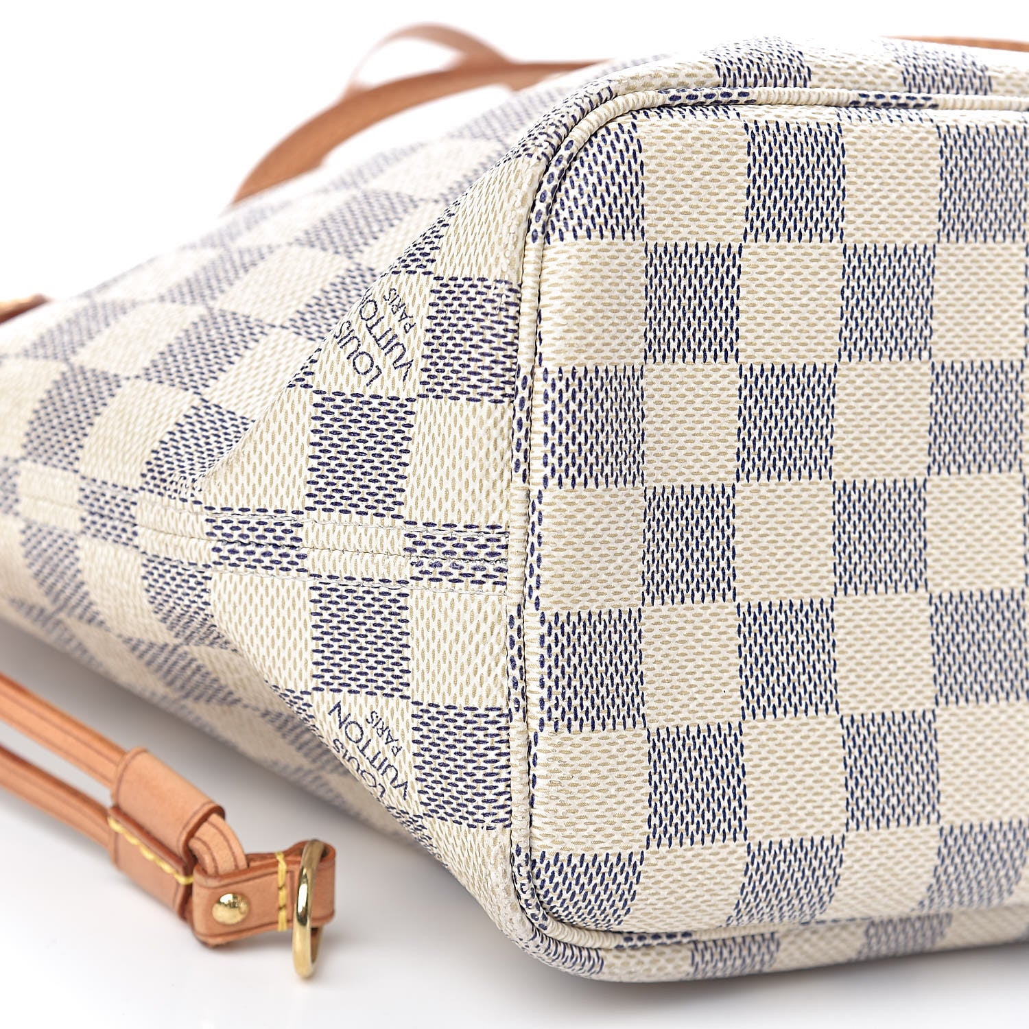 Louis Vuitton Damier Azur Neverfull PM 17 of 18