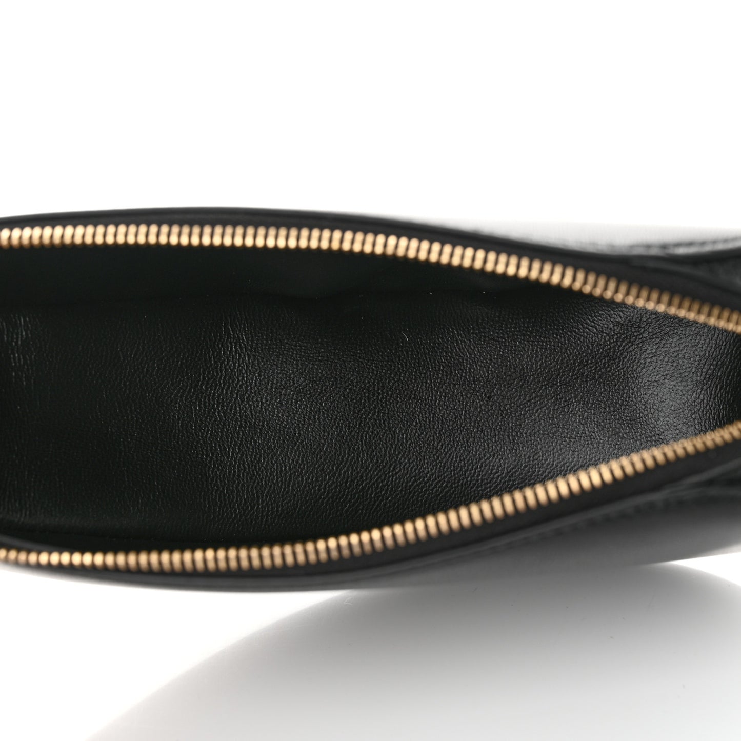 Goatskin Le Demi Coeur Bag Black