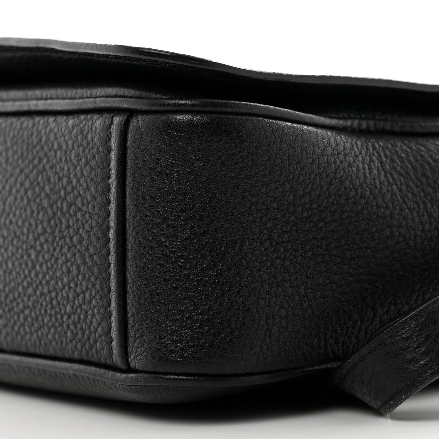 Vitello Phenix Crossbody Bag Black