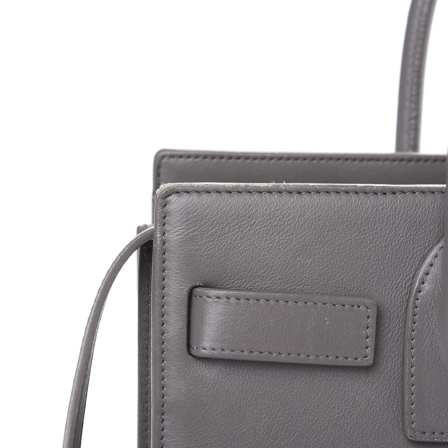 Calfskin Baby Sac de Jour Fog