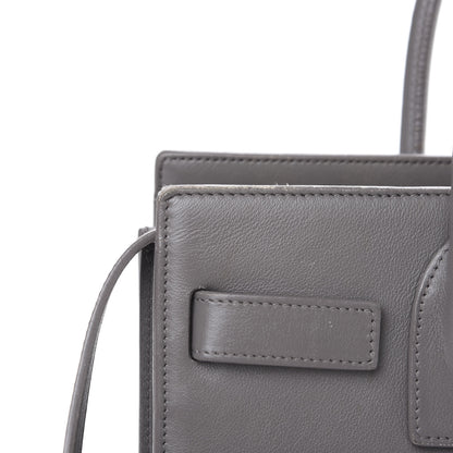 Saint Laurent Calfskin Baby Sac de Jour Fog 11 of 16