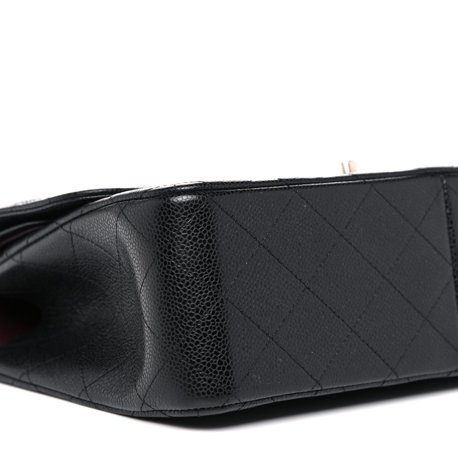 Chanel Caviar Quilted Jumbo Double Flap Black 8 of 12