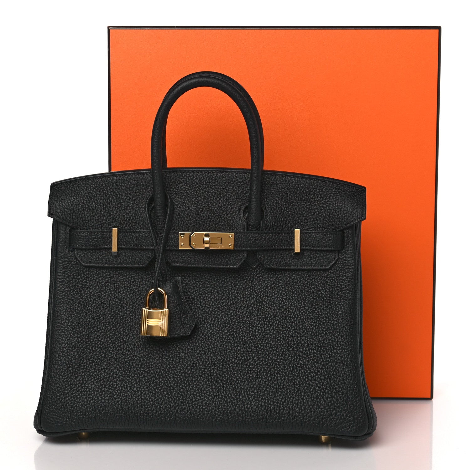 Hermes Togo Birkin 25 Black 10 of 10