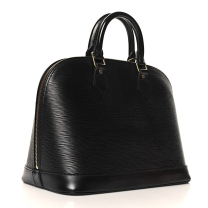 Louis Vuitton Epi Alma PM Black 3 of 10