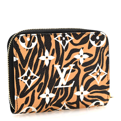 Louis Vuitton Monogram Giant Jungle Zippy Coin Purse Black 3 of 9