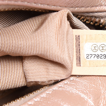 Chanel Iridescent Aged Calfskin Quilted Small Gabrielle Hobo Light Pink 6 of 6