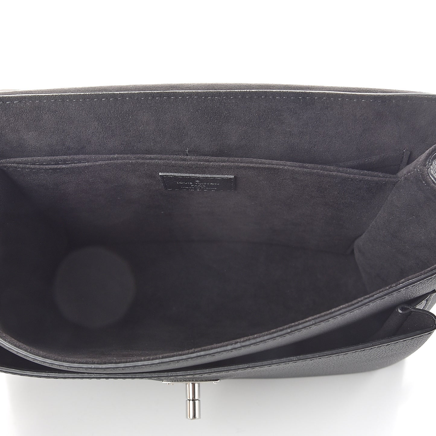 Soft Calfskin My Lockme Top Handle Black