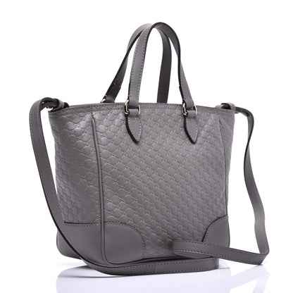 Gucci Microguccissima Small Bree Tote Graphite 4 of 10