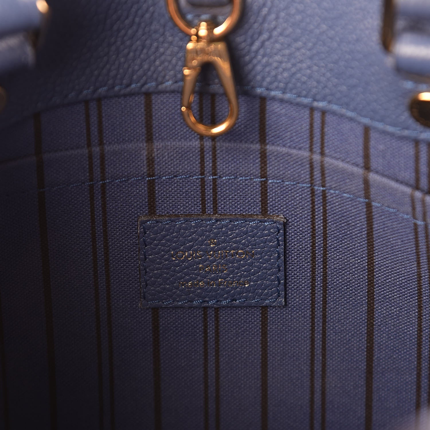 Louis Vuitton Empreinte Montaigne BB Denim 6 of 9