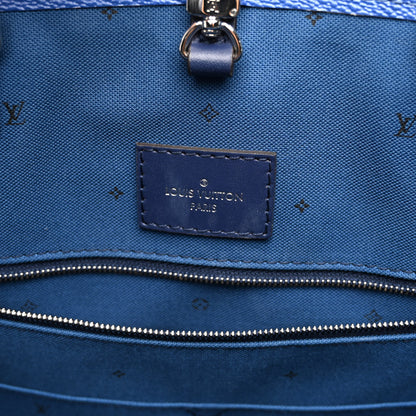 Louis Vuitton Monogram Escale Onthego GM Blue 6 of 9