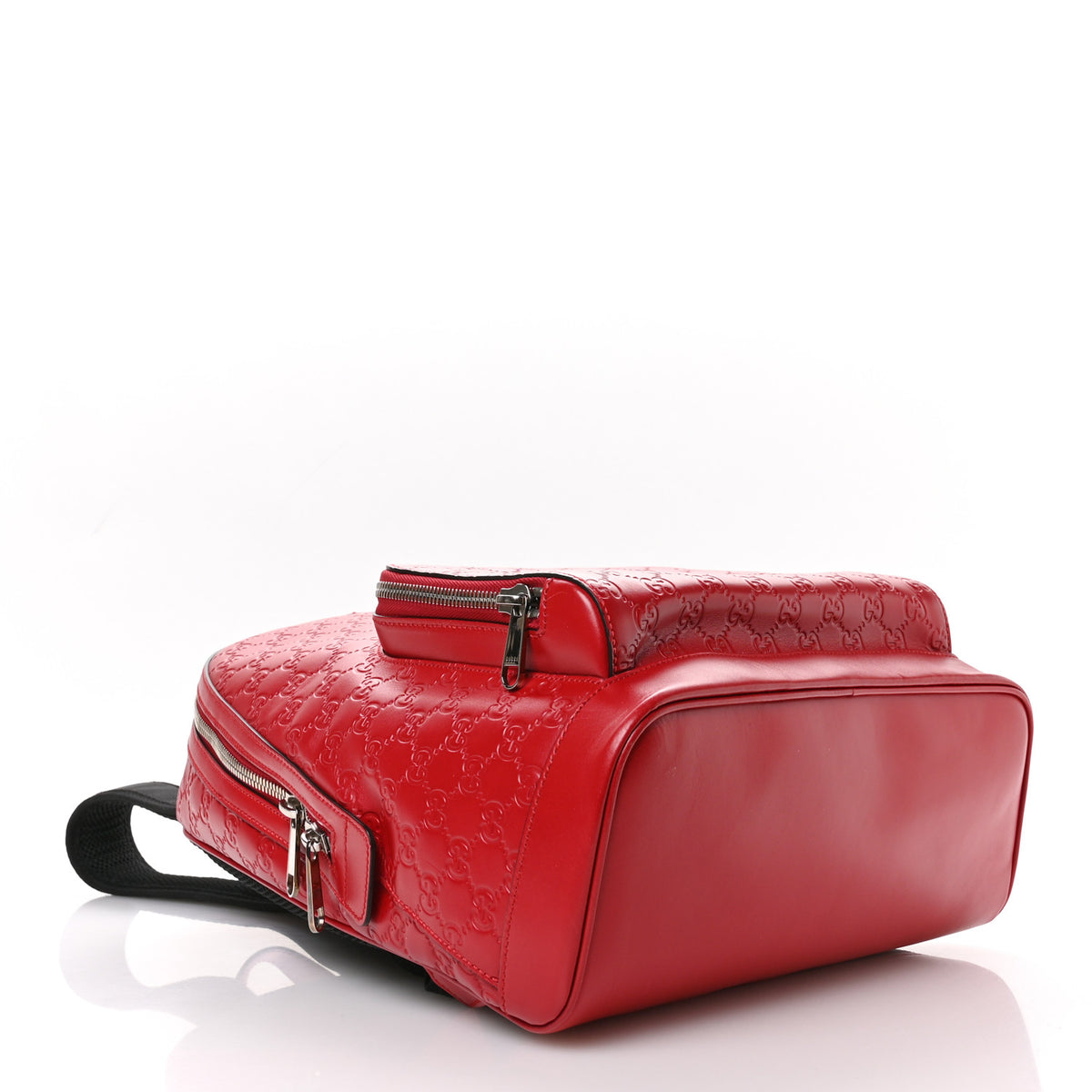 Gucci Guccissima Signature Day Backpack Hibiscus Red 1786840  display picture 2
