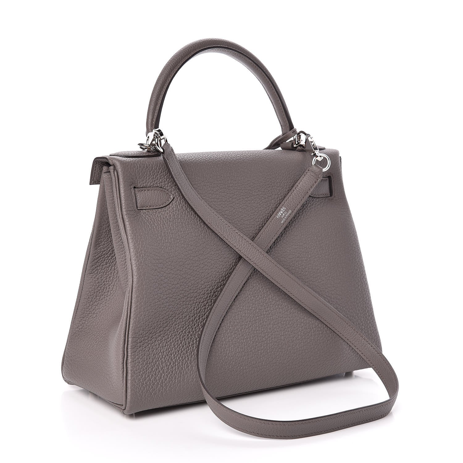 Hermes Togo Kelly Retourne 28 Etain 3 of 34