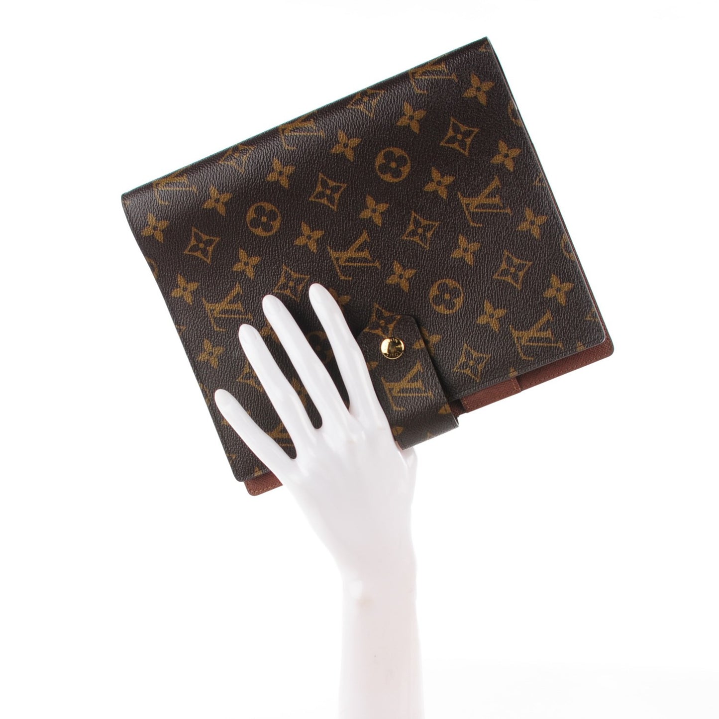 Monogram Large Ring Agenda Cover