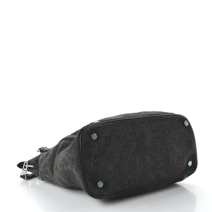 Louis Vuitton Monogram Suede Antheia IXIA MM Black 5 of 11