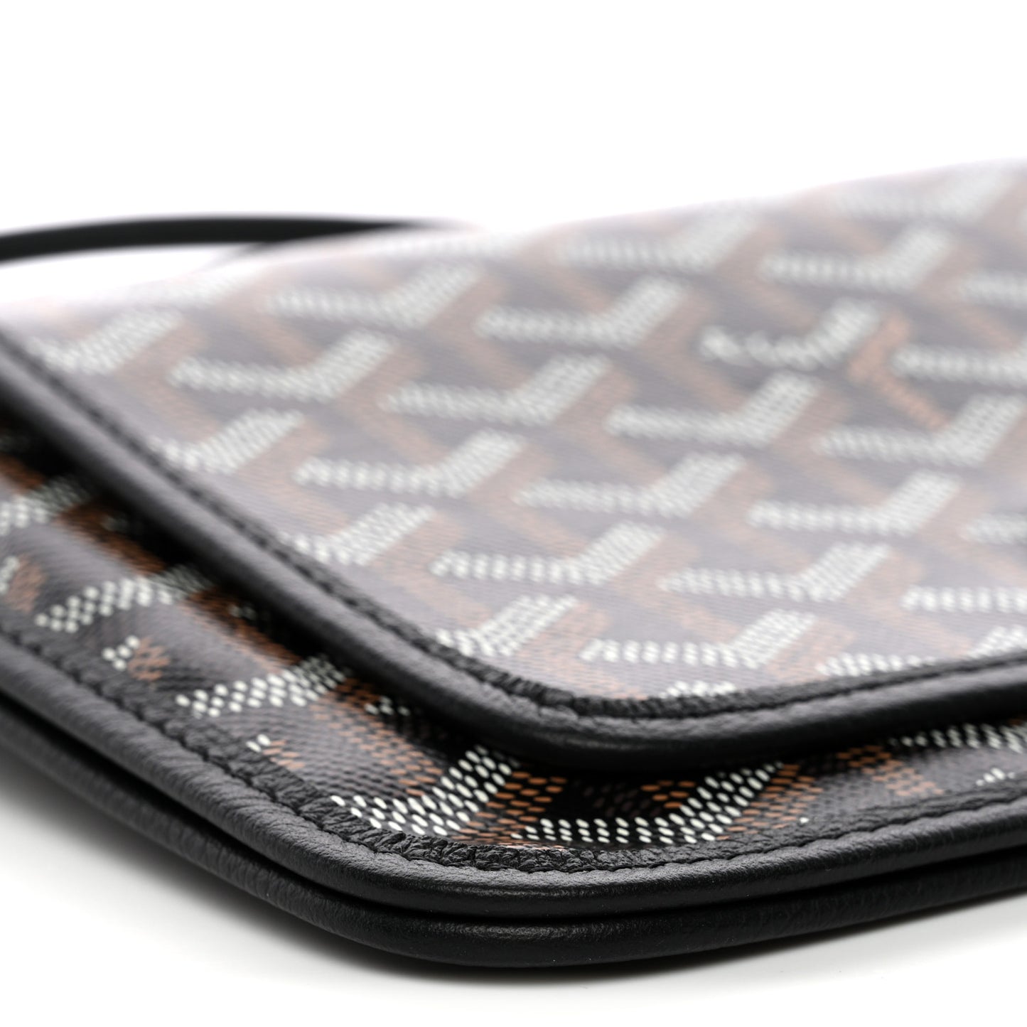 Goyardine Plumet Wallet Clutch Black