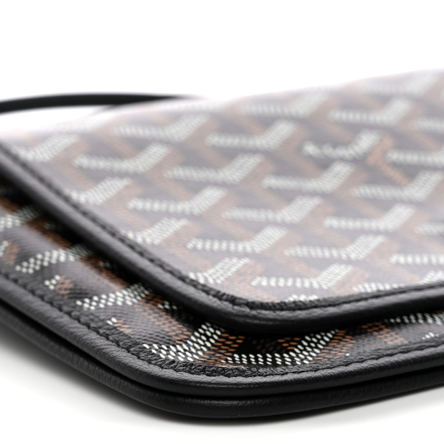 Goyard Goyardine Plumet Wallet Clutch Black 8 of 9