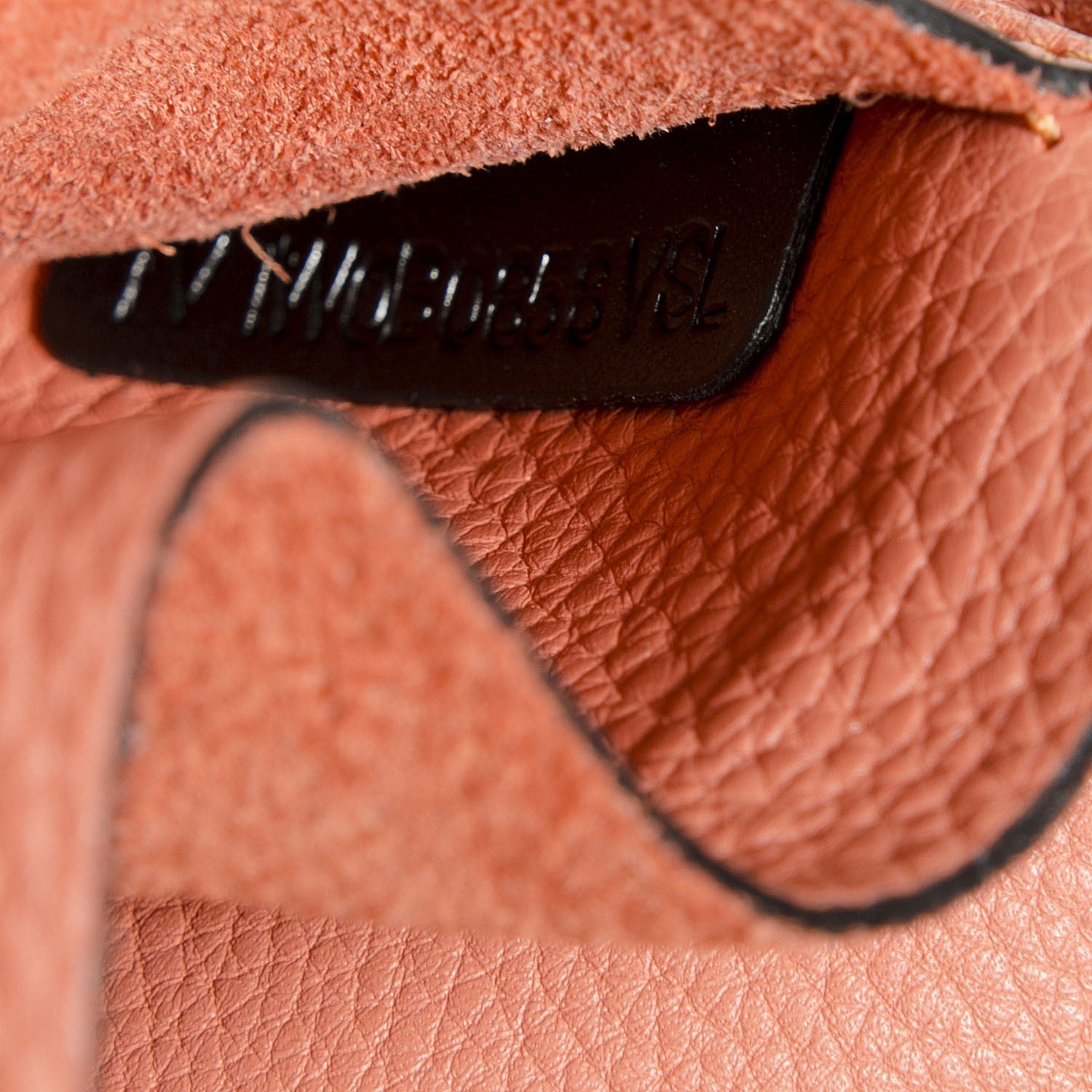 Valentino Garavani Grained Calfskin Medium Rockstud Backpack Coral 8 of 10