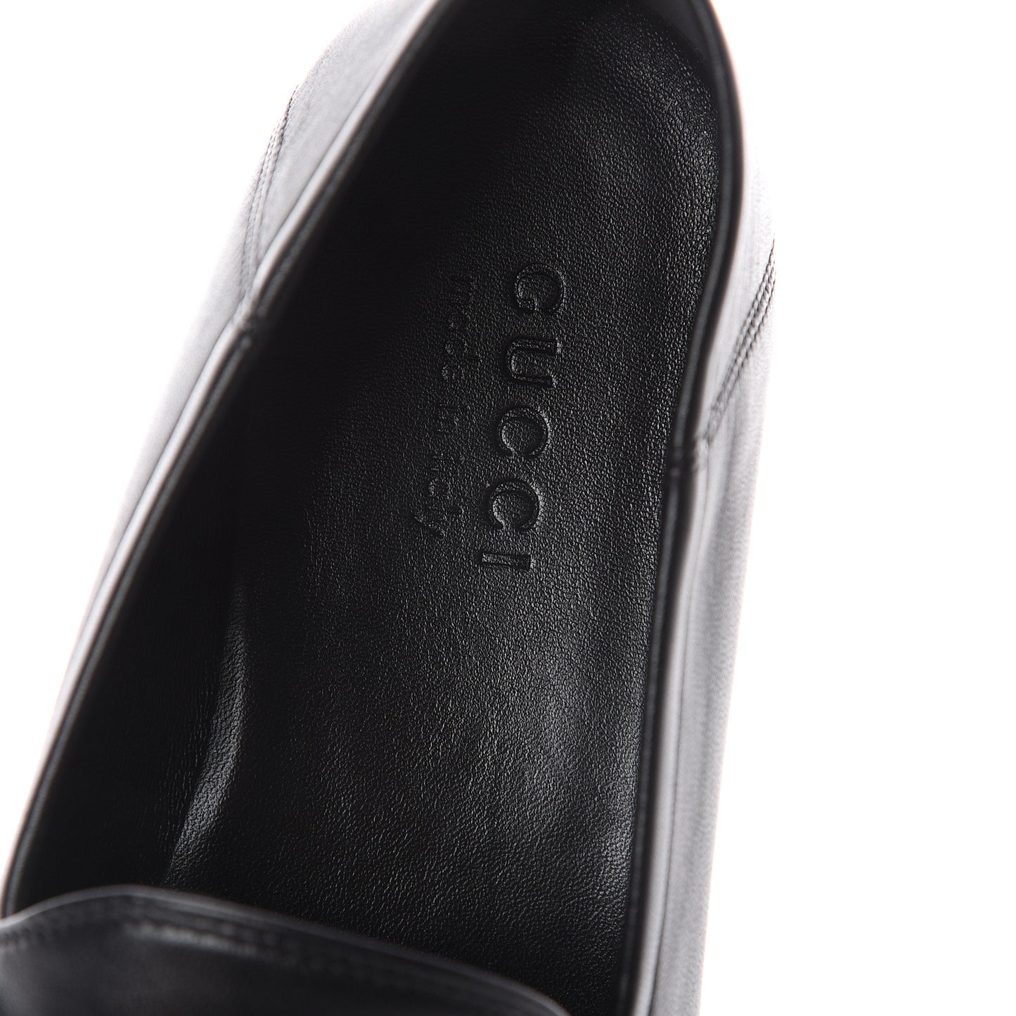 Goatskin Tiger Embroidered Mens Horsebit Loafers 8.5 Black