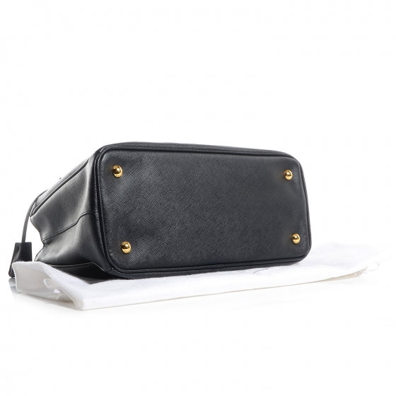 Saffiano Lux Small Tote Nero Black