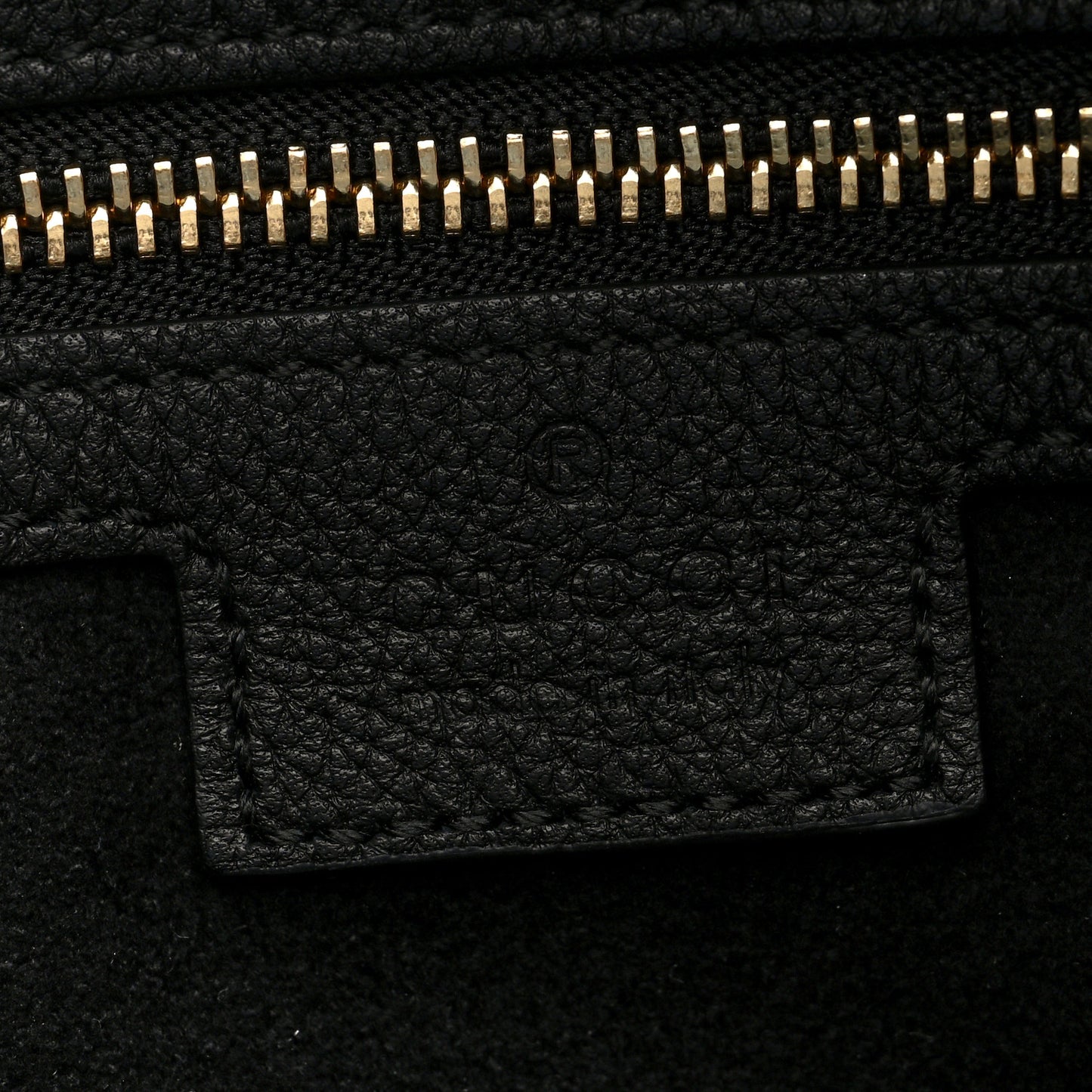 Calfskin Large Blondie Tote  Black