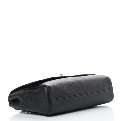 Mulberry Glossy Goatskin Medium Lily Black 4 of 14