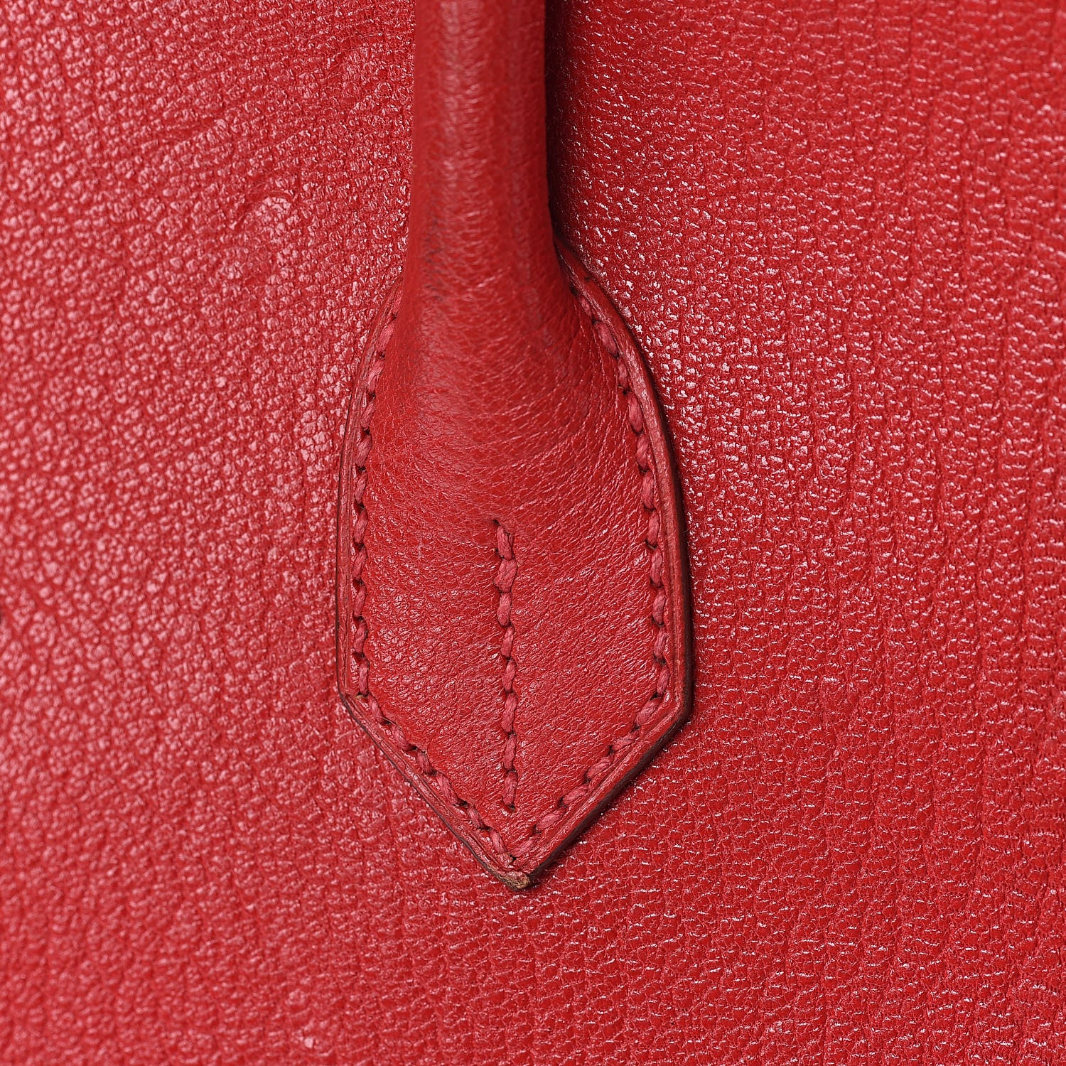 Hermes Chevre Mysore HAC Birkin 32 Rouge Vif 25 of 42