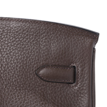 Hermes Togo Birkin 40 Chocolate 10 of 34