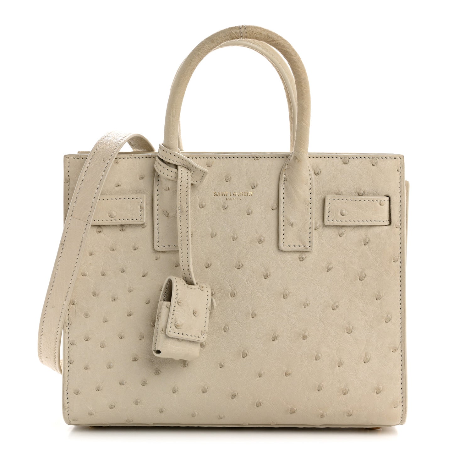 Ostrich Nano Sac De Jour Crema Soft
