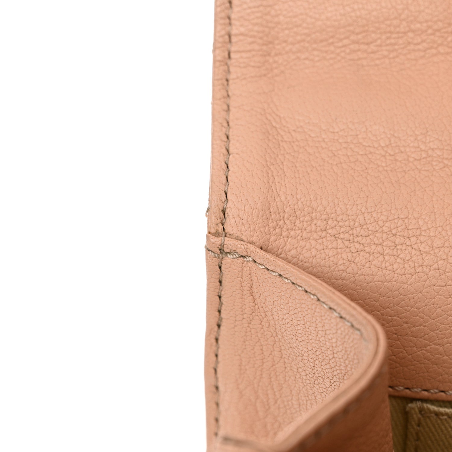 Chanel Goatskin Quilted Large Rita Top Handle Flap Beige 12 of 20