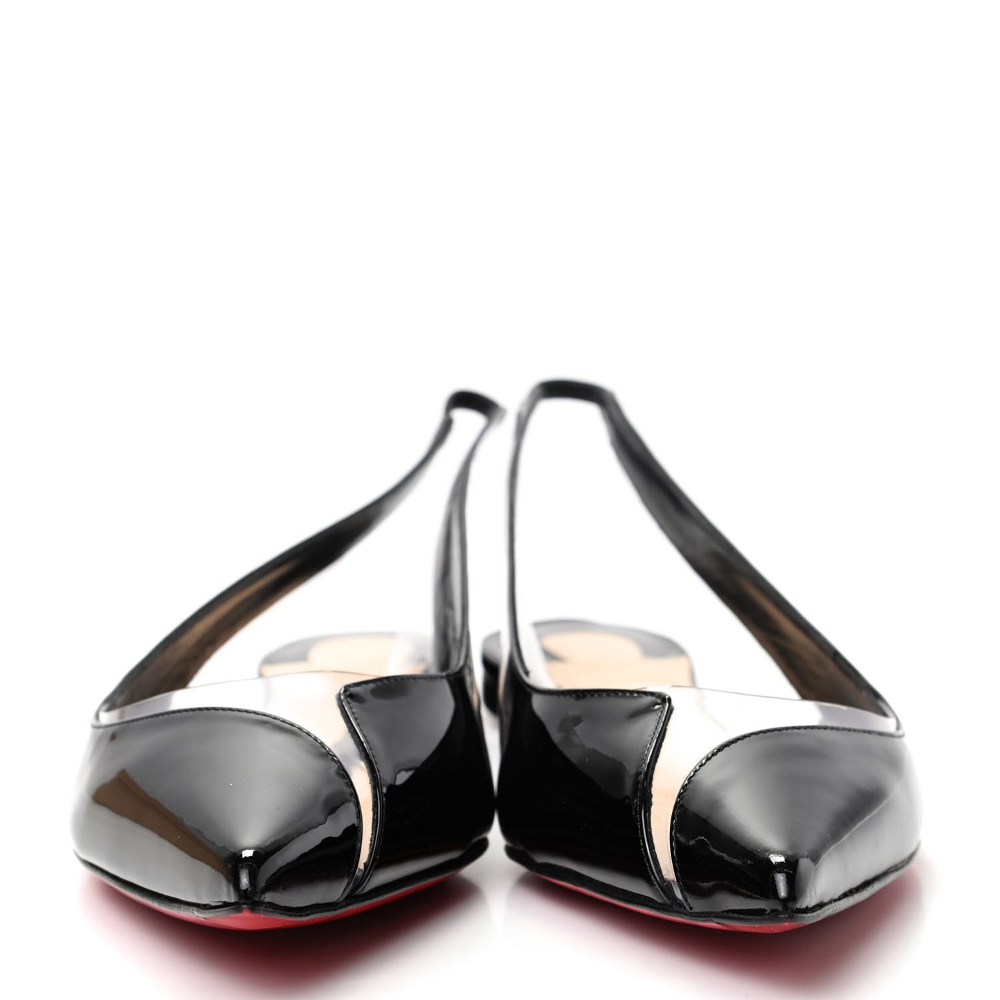Patent PVC V Dec Flat 40 Black