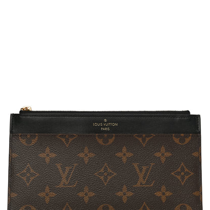 Louis Vuitton Monogram Slim Purse Black 8 of 12