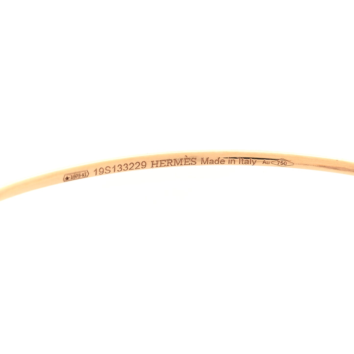 18K Rose Gold Filet D'Or Hoop Earrings