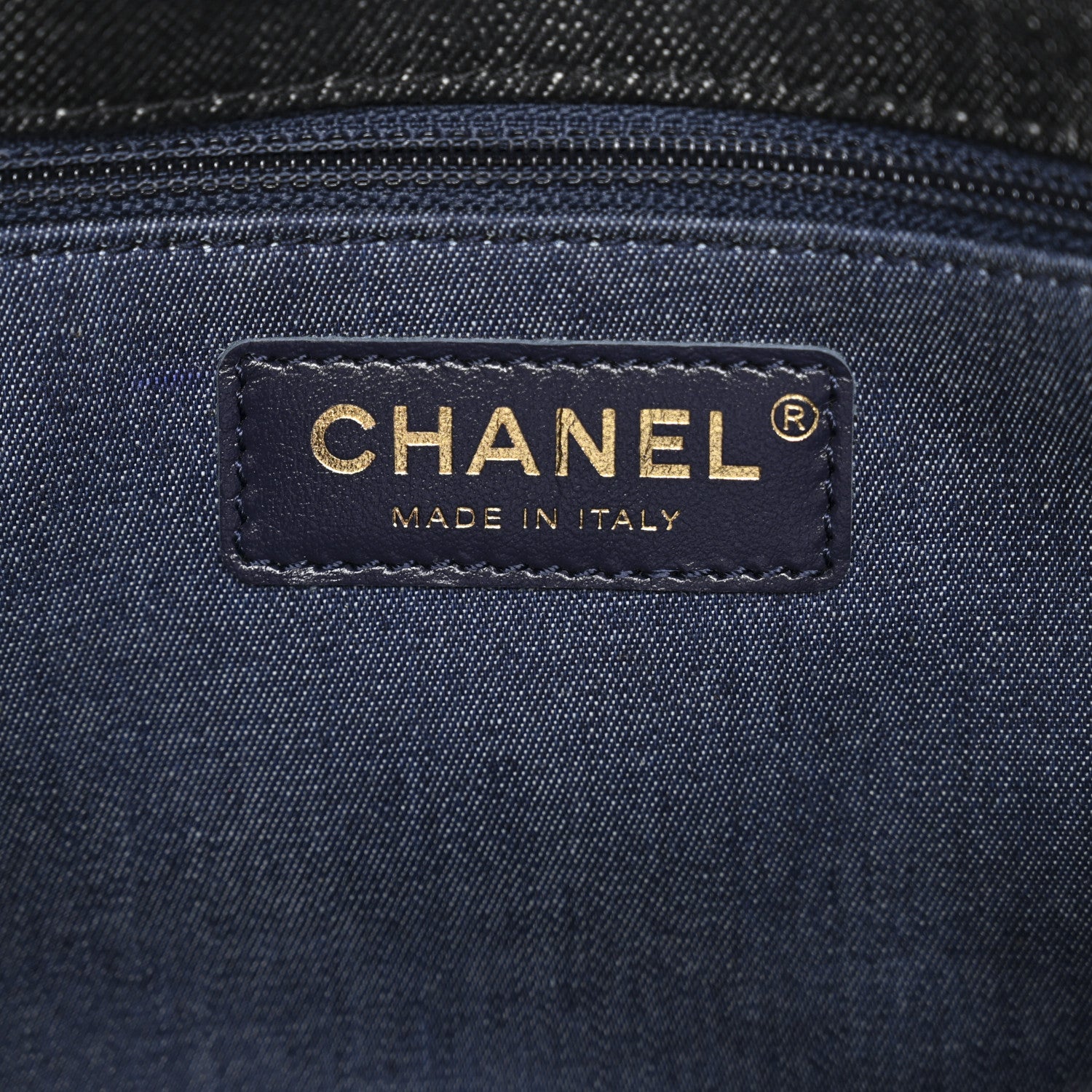 Chanel Denim Quilted Medium Funky Town Flap Black 6 of 11
